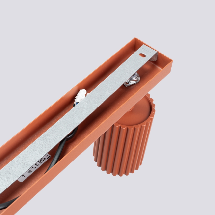 Foco KARBON 6xGU10/10W/230V vermelho