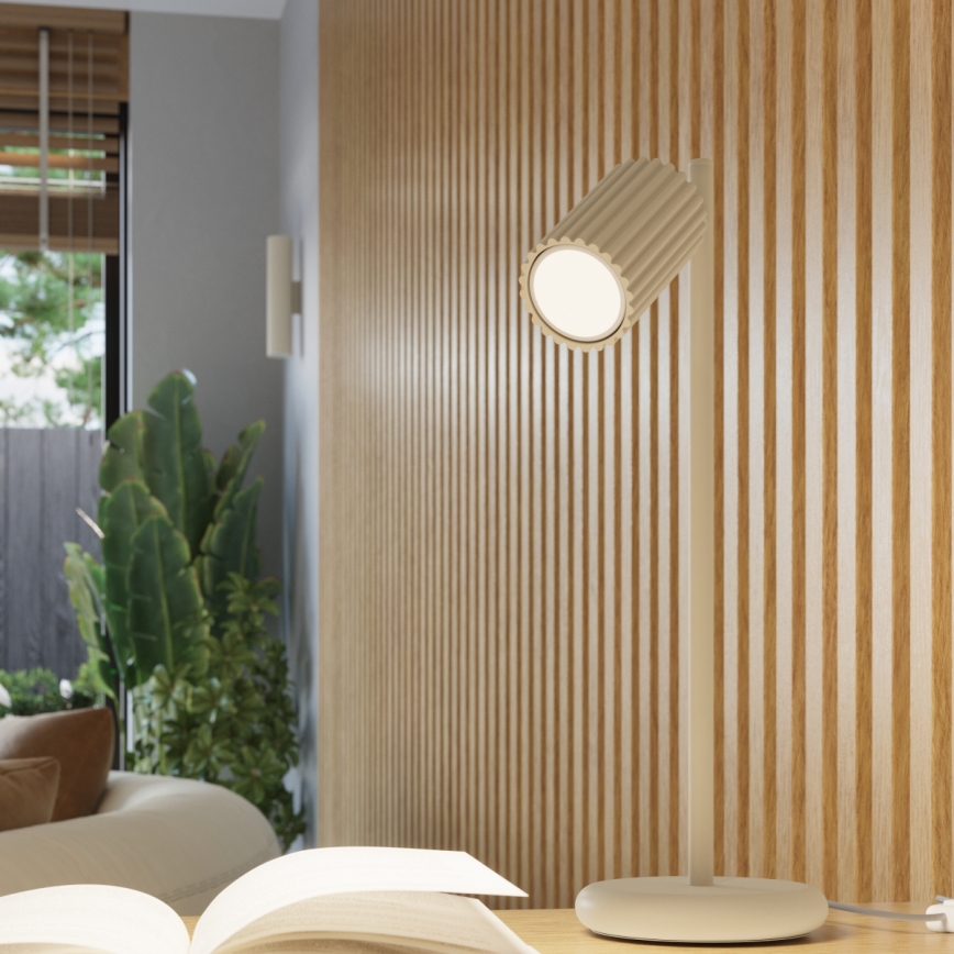 Iluminação de parede KARBON 2xGU10/10W/230V creme