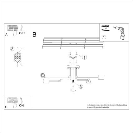 Candeeiro integrado TIMBO 4xE27/15W/230V preto/bege/faia