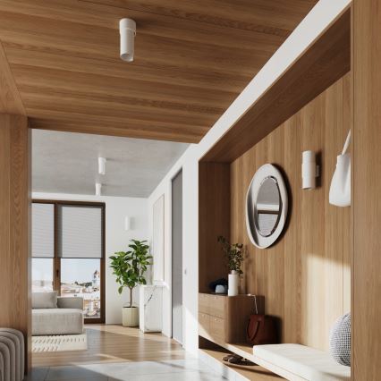 Iluminação de teto FLASH 1xE27/15W/230V branco