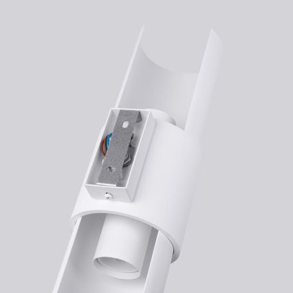 Iluminação de parede FLASH 2xE27/15W/230V branco