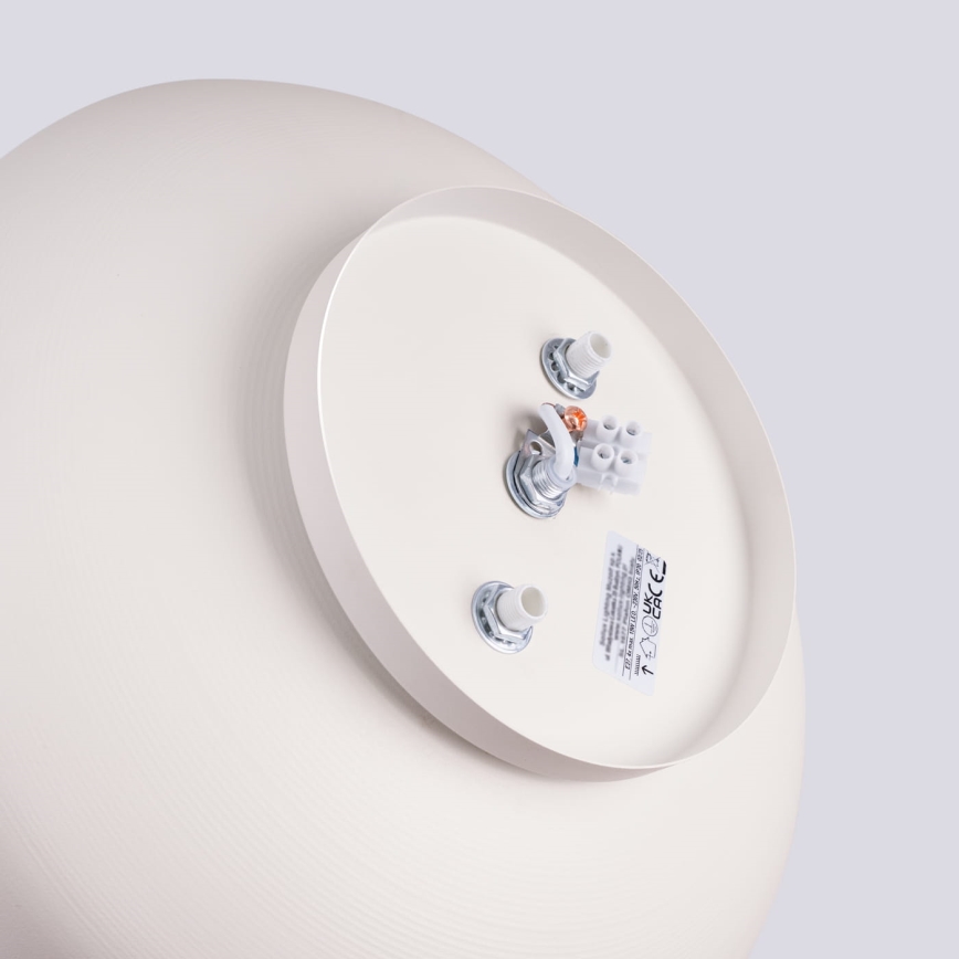 Luminária de teto OMIQ 4xE27/15W/230V, diâmetro 30 cm, creme