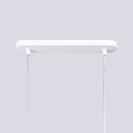 Candeeiro suspenso LAMI 2xGU10/10W/230V branco
