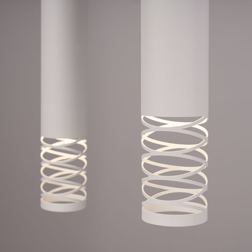 Candeeiro suspenso LAMI 3xGU10/10W/230V branco