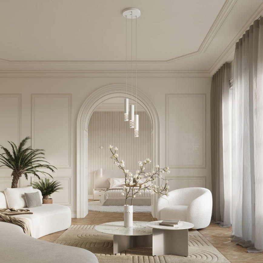 Candeeiro de parede LAMI 1xGU10/10W/230V branco