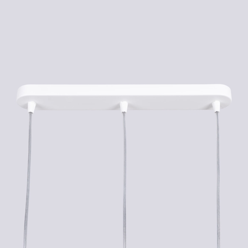 Candeeiro suspenso LIRO 3xGU10/10W/230V branco