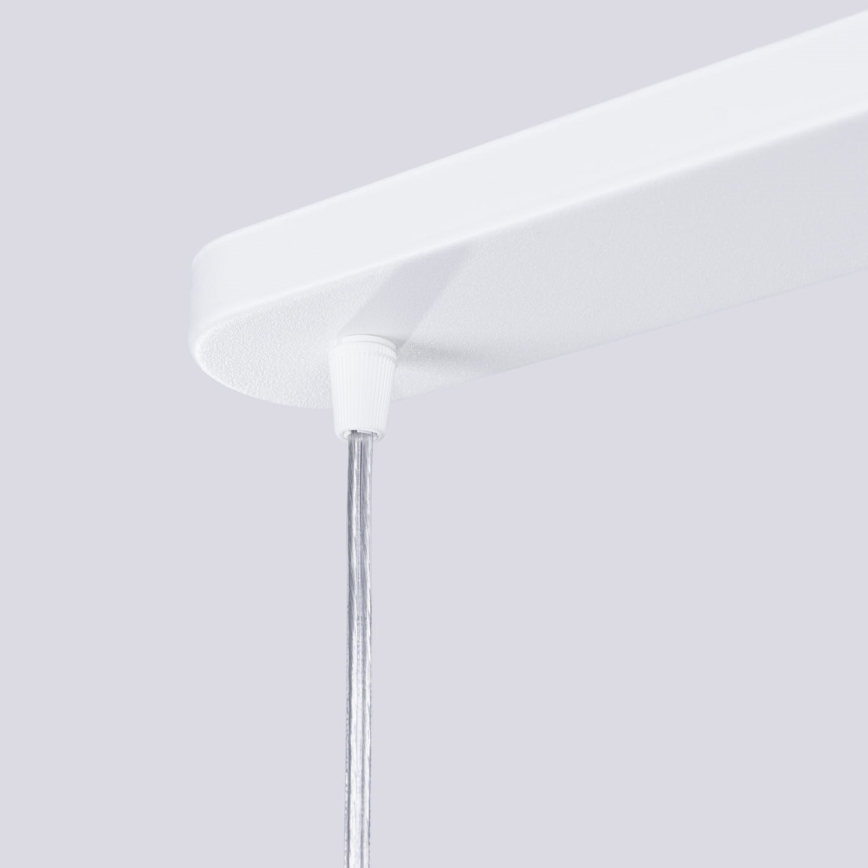 Candeeiro suspenso LIRO 3xGU10/10W/230V branco