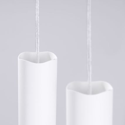 Candeeiro suspenso LIRO 3xGU10/10W/230V branco