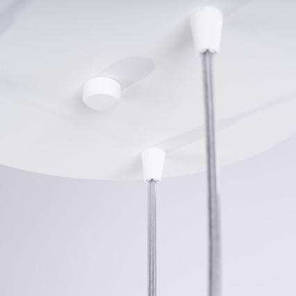 Candeeiro suspenso LIRO 3xGU10/10W/230V branco