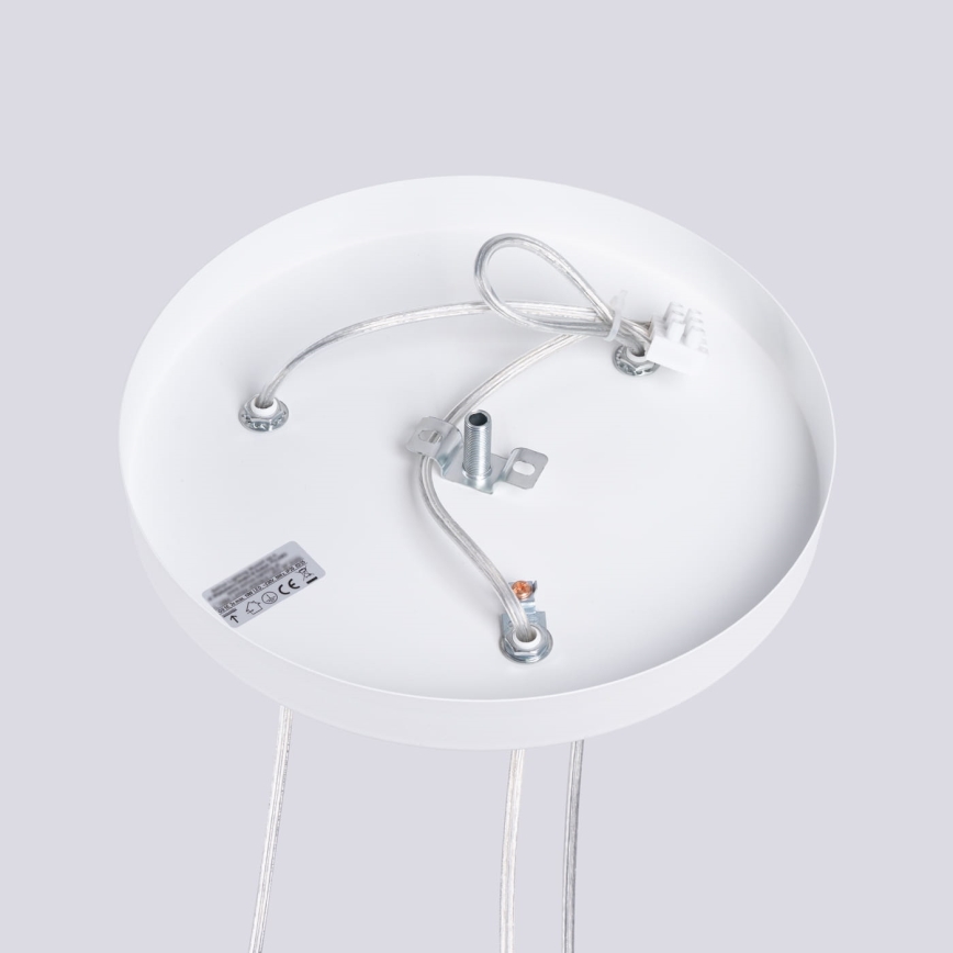 Candeeiro suspenso LIRO 3xGU10/10W/230V branco