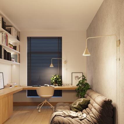 Candeeiro de parede NOX 1xE14/10W/230V creme