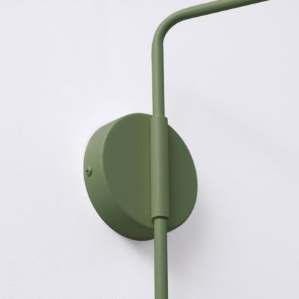 Candeeiro de parede NOX 1xE14/10W/230V verde