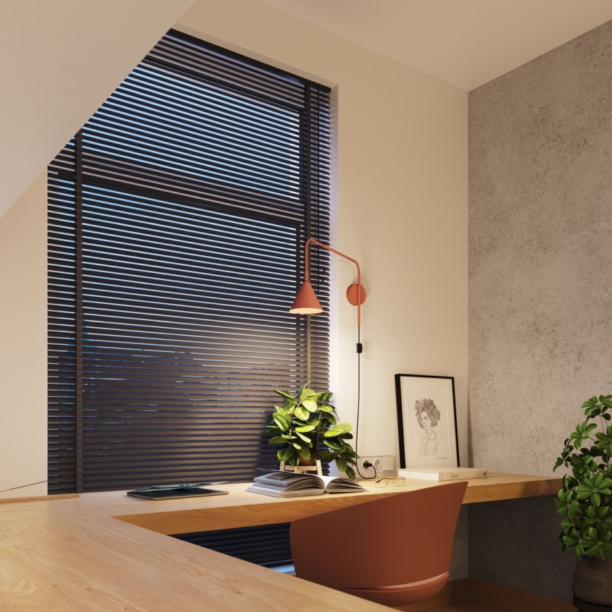 Candeeiro de parede NOX 1xE14/10W/230V laranja