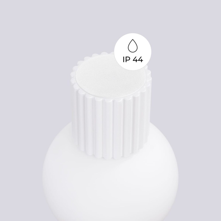 Iluminação de parede para casa de banho HALO 1xG9/8W/230V diâmetro 12 cm IP44 branco