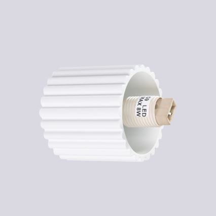 Iluminação de parede para casa de banho HALO 1xG9/8W/230V diâmetro 12 cm IP44 branco