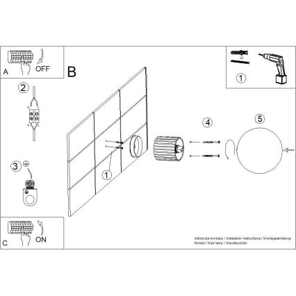 Iluminação de parede para casa de banho HALO 1xG9/8W/230V diâmetro 12 cm IP44 branco