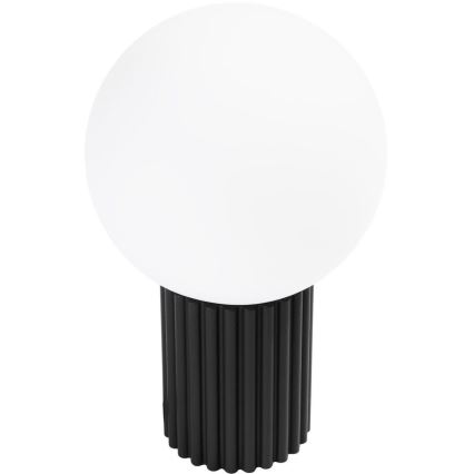 Candeeiro de mesa HALO 1xG9/8W/230V diâmetro 12 cm preto