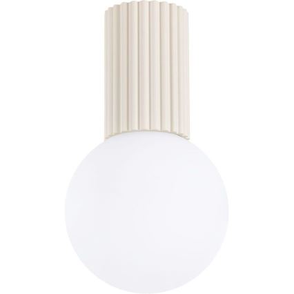 Iluminação de teto para casa de banho HALO 1xG9/8W/230V diâmetro 12 cm IP44 creme