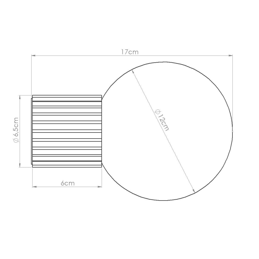 Iluminação de parede para casa de banho HALO 1xG9/8W/230V diâmetro 12 cm IP44 laranja