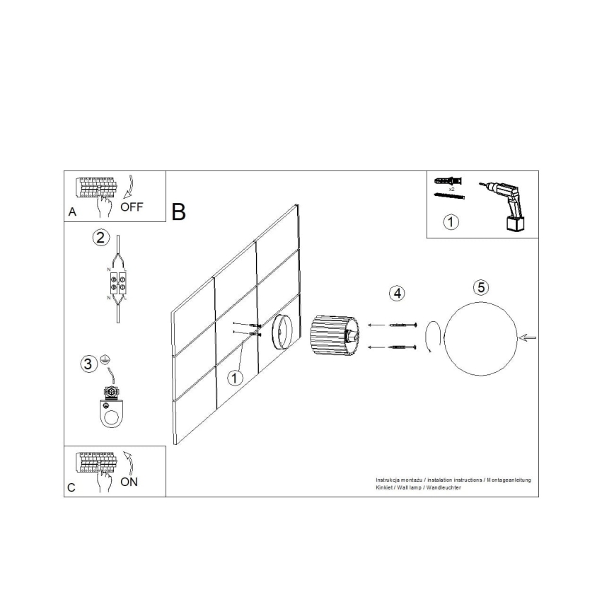 Iluminação de parede para casa de banho HALO 1xG9/8W/230V diâmetro 12 cm IP44 laranja
