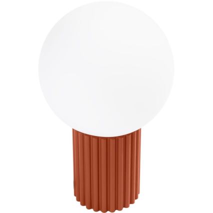 Candeeiro de mesa HALO 1xG9/8W/230V diâmetro 12 cm laranja