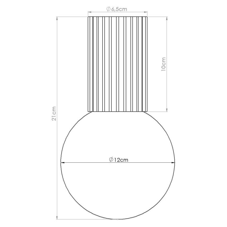 Iluminação de teto para casa de banho HALO 1xG9/8W/230V diâmetro 12 cm IP44 azul