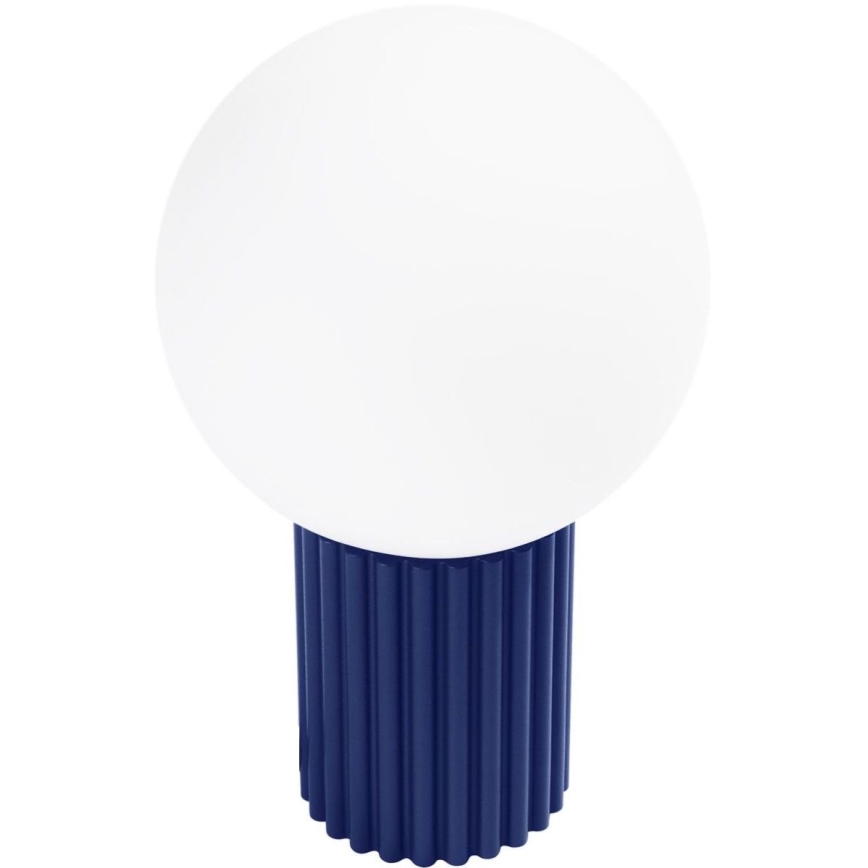 Candeeiro de mesa HALO 1xG9/8W/230V diâmetro 12 cm azul