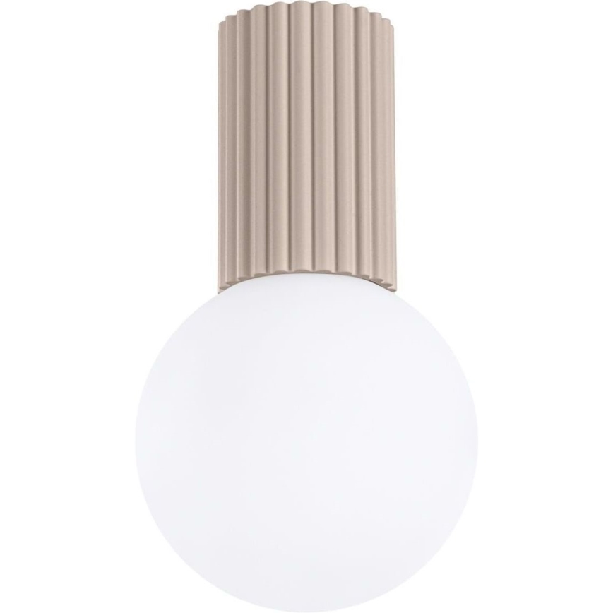 Iluminação de teto para casa de banho HALO 1xG9/8W/230V diâmetro 12 cm IP44 bege