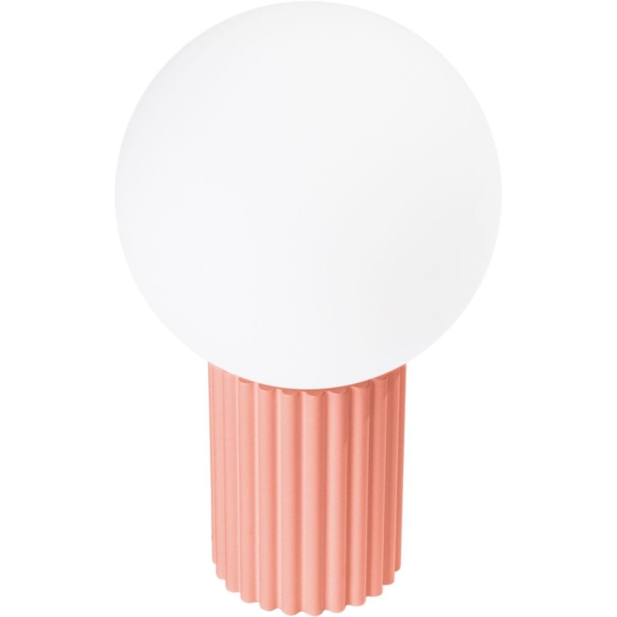 Candeeiro de mesa HALO 1xG9/8W/230V diâmetro 12 cm rosa