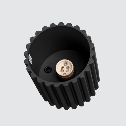 Spot AURA 1xGU10/10W/230V 10 cm preto