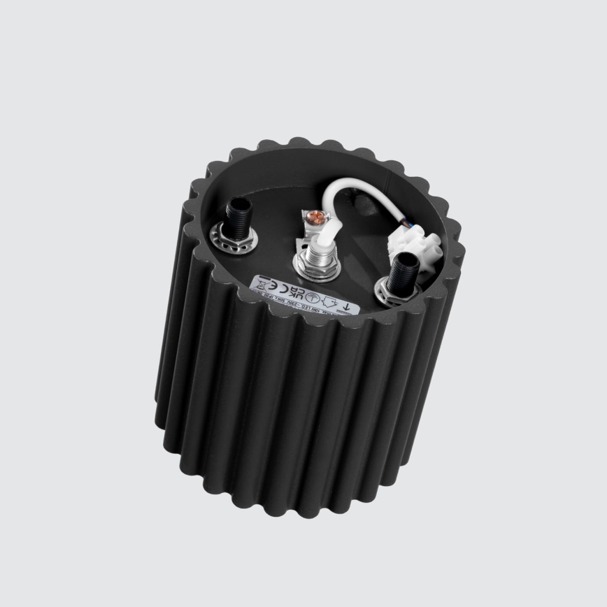 Spot AURA 1xGU10/10W/230V 10 cm preto