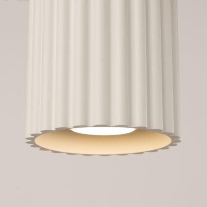 Spot embutido AURA 1xGU10/10W/230V 10 cm creme