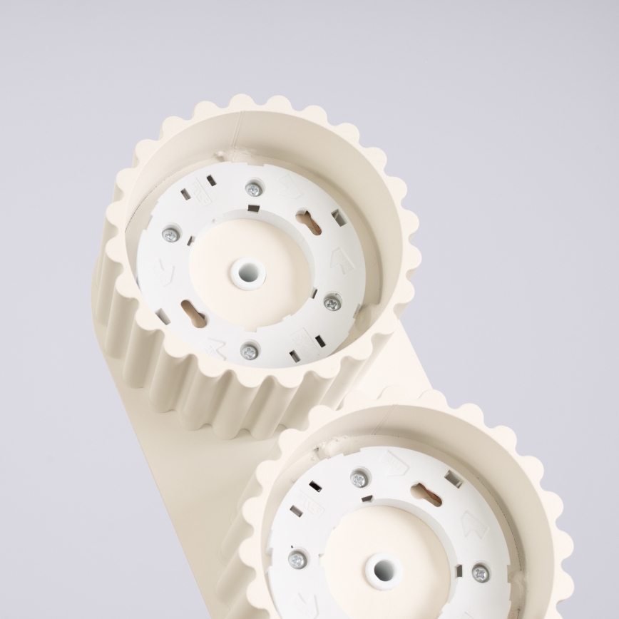 Spot AURA 2xGX53/10W/230V creme