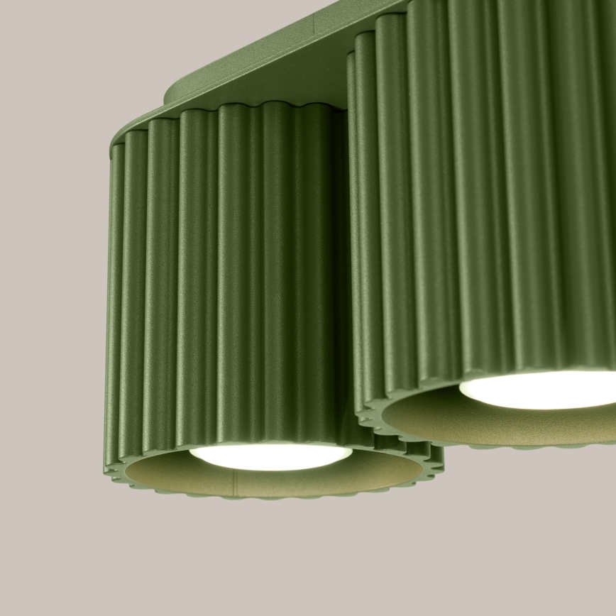 Spot AURA 2xGU10/10W/230V verde