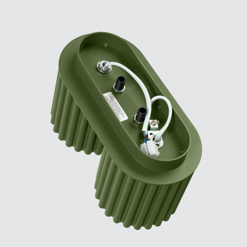 Spot AURA 2xGU10/10W/230V verde