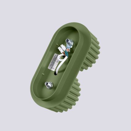 Foco AURA 2xGX53/10W/230V verde