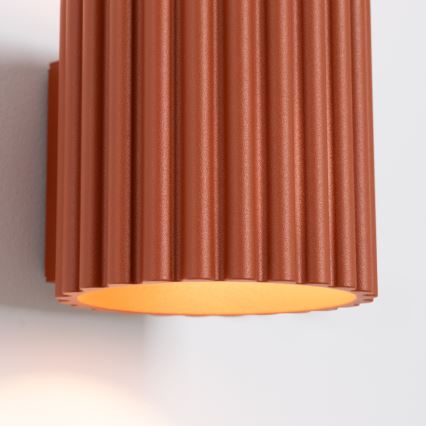 Aplique de parede AURA 1xG9/10W/230V laranja