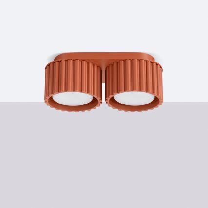 Spot AURA 2xGX53/10W/230V laranja