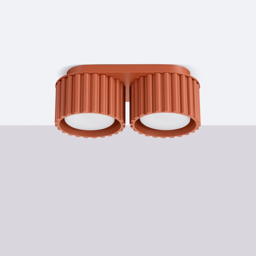 Spot AURA 2xGX53/10W/230V laranja