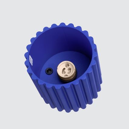 Spot AURA 1xGU10/10W/230V 10 cm azul