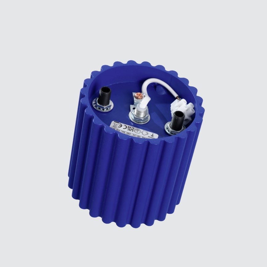 Spot AURA 1xGU10/10W/230V 10 cm azul