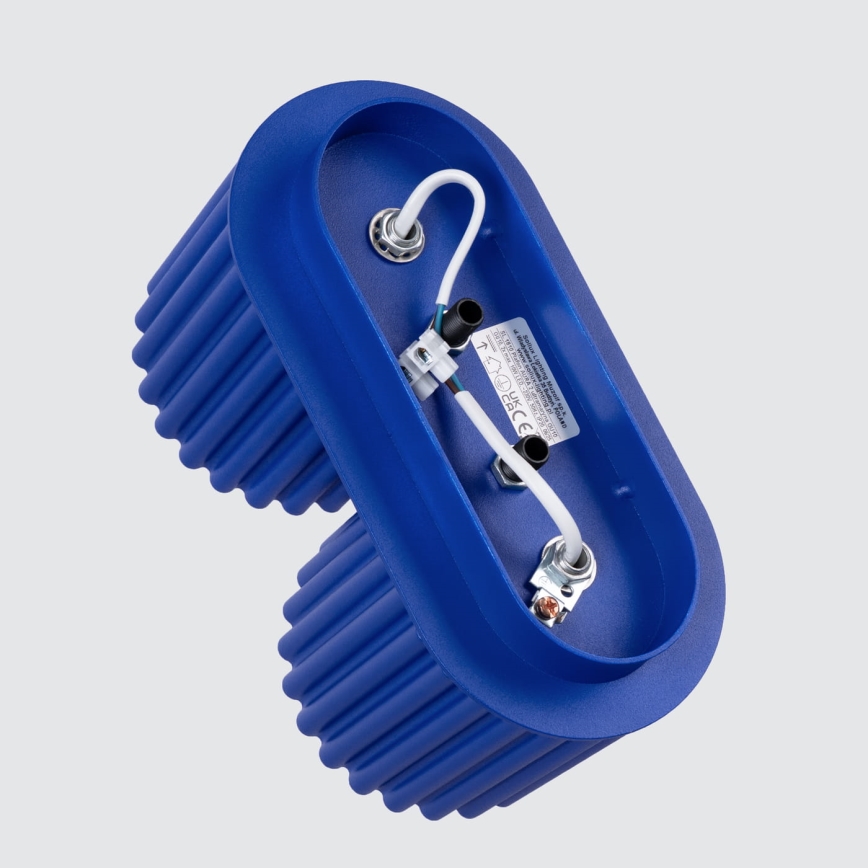 Candeeiro de focos AURA 2xGU10/10W/230V azul