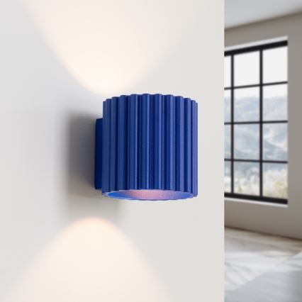 Aplique de parede AURA 1xG9/10W/230V azul
