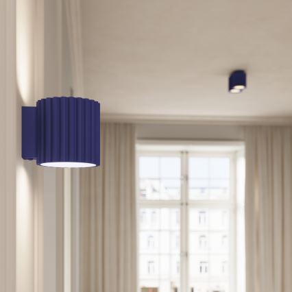 Aplique de parede AURA 1xG9/10W/230V azul