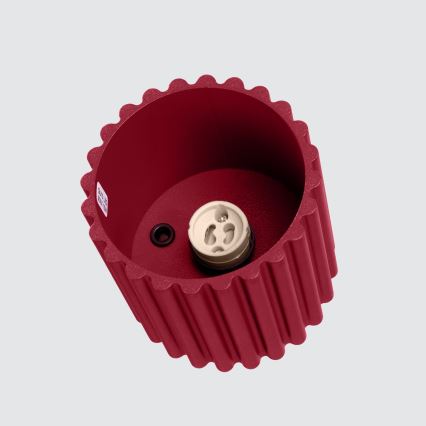 Foco AURA 1xGU10/10W/230V 10 cm vermelho