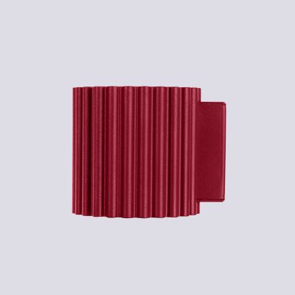 Aplique de parede AURA 1xG9/10W/230V vermelho