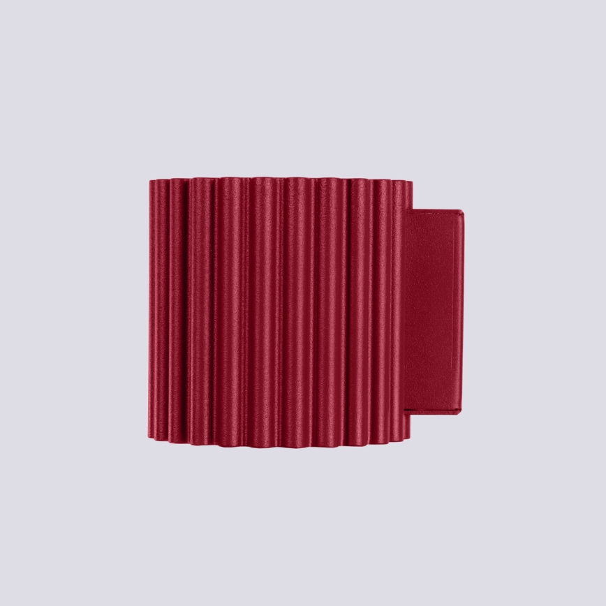 Aplique de parede AURA 1xG9/10W/230V vermelho