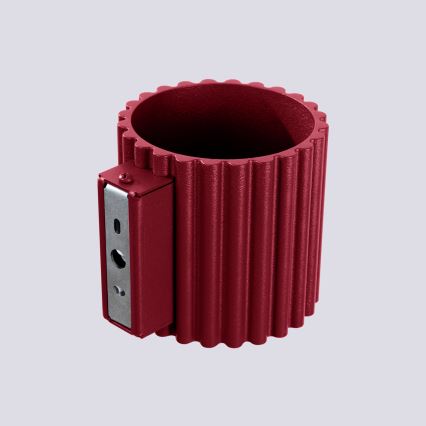 Aplique de parede AURA 1xG9/10W/230V vermelho