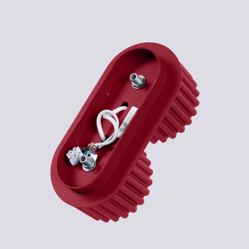 Candeeiro de focos AURA 2xGX53/10W/230V vermelho