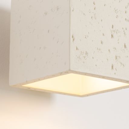 Aplique de parede orientável QUAD 1xG9/8W/230V betão/creme
